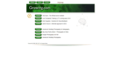 Desktop Screenshot of growing.com