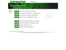 Tablet Screenshot of growing.com