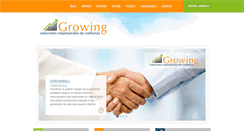 Desktop Screenshot of growing.cl